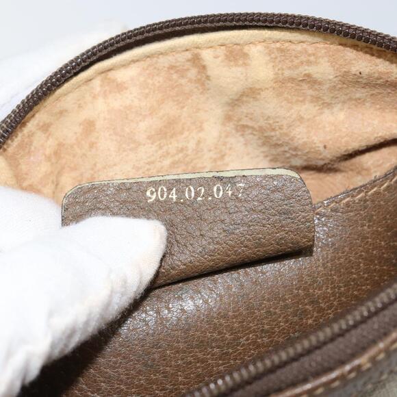 GUCCI GG Supreme Web Sherry Line Shoulder Bag PVC Beige 904 02 047 Auth hk2990 - Picture 12 of 16